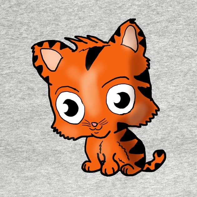 Chibi Tiger Cub by Eric03091978